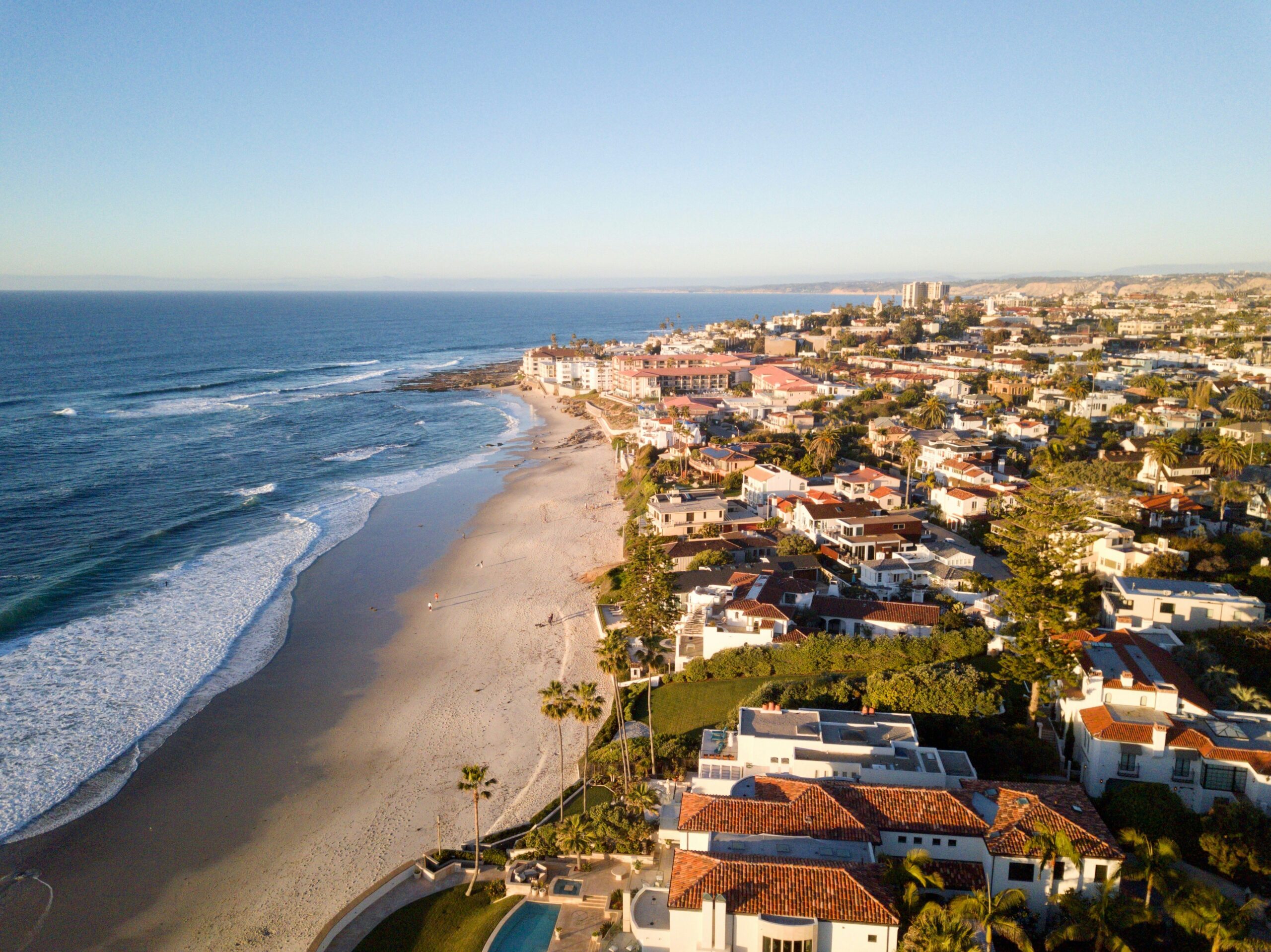 San Diego coast